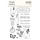 Simple Stories - The Simple Life - Photopolymer Clear Stamps*
