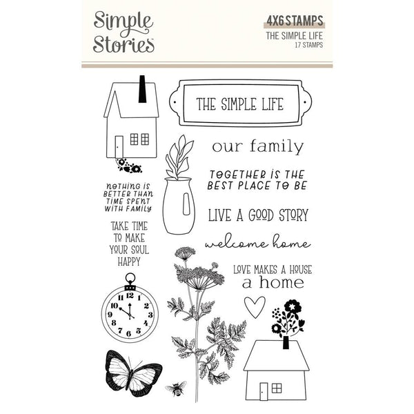 Simple Stories - The Simple Life - Photopolymer Clear Stamps*