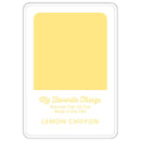 My Favorite Things Premium Dye Ink Pad - Lemon Chiffon