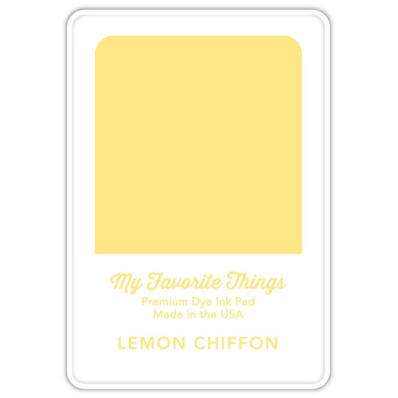 My Favorite Things Premium Dye Ink Pad - Lemon Chiffon