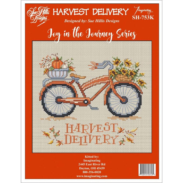 Imaginating Counted Cross Stitch Kit 7"X6" Harvest Delivery*