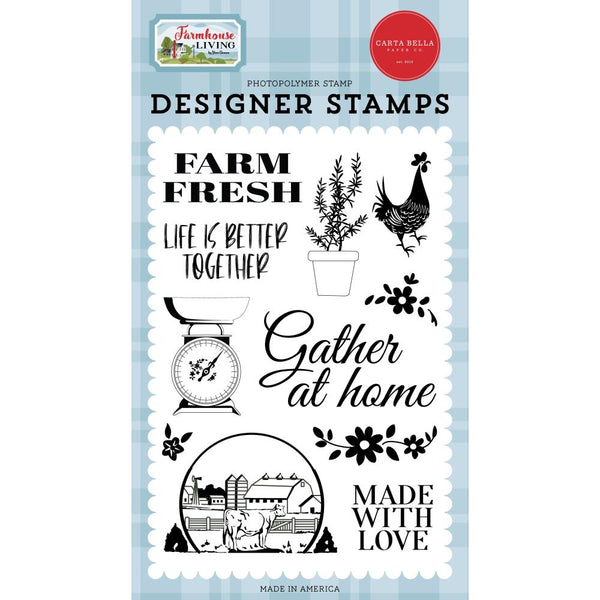 Carta Bella Clear Stamps - Farm Fresh*