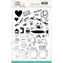 Find It Trading Jeanine's Art Clear Stamps - Well Wishes*