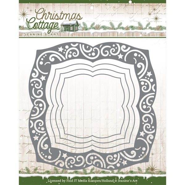 Find It Trading Jeanine's Art Die - Nesting Swirls, Christmas Cottage Collection