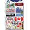 Reminisce Jet Setters 3.0 Dimensional Stickers - Canada