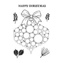 Woodware Clear Stamp Set 4" x 6" - Big Bubble Bauble - Twigs & Berries