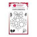 Woodware Clear Stamp Set 4" x 6" - Big Bubble Bauble - Twigs & Berries