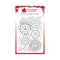 Woodware Clear Stamp 4"x 6" - Petal Doodles - All Bunched Up*