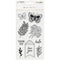 American Crafts - Jen Hadfield Live & Let Grow Clear Stamps 10 pack