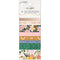 American Crafts Jen Hadfield - Live & Let Grow Washi Tape 8 pack, with Gold Foil*