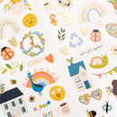 Jen Hadfield Reaching Out Cardstock Stickers 6in x 12in 62 Pack - Icons