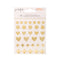 Jen Hadfield Peaceful Heart Mirror Acrylic Stickers 32 Pack