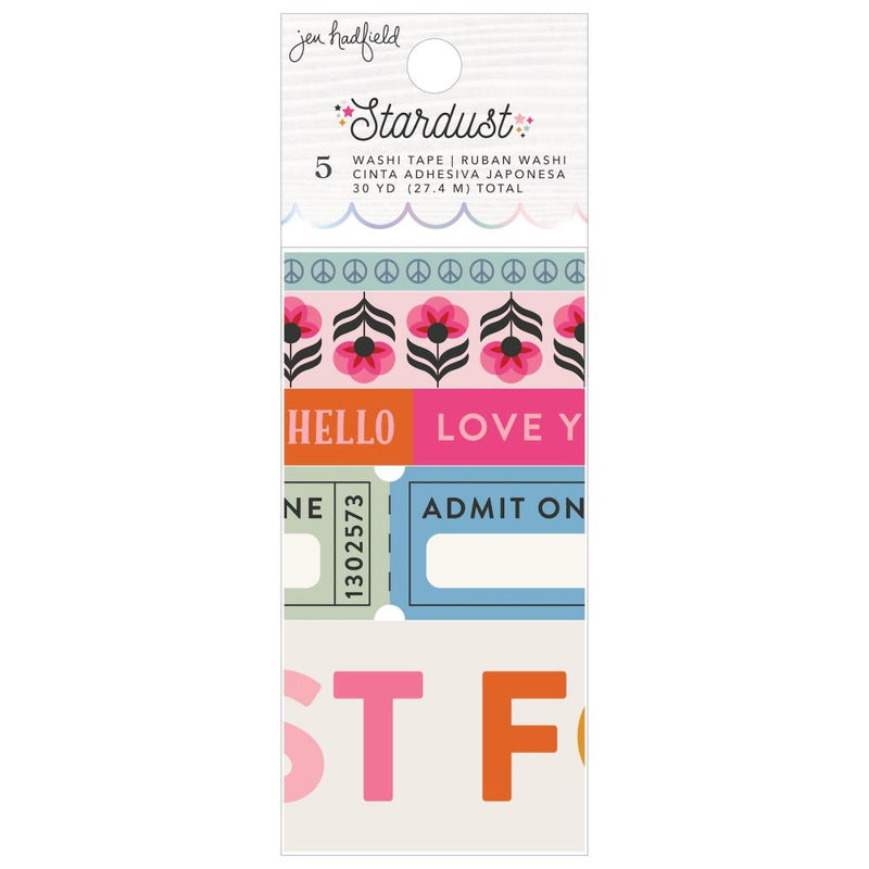 Jen Hadfield Stardust Washi Tape 5 pack - Conversation*