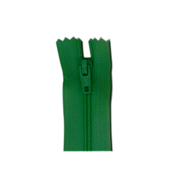 Junkitz - Self-adhesive Zipper - 4 Inches - Green