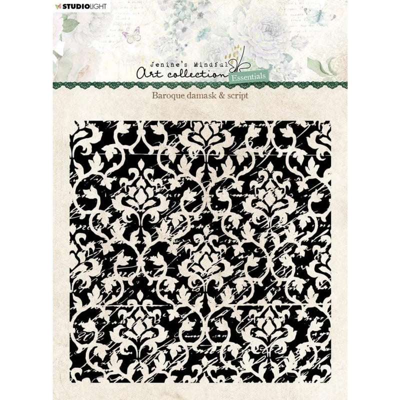 Studio Light Essentials Clear Stamps Nr. 141, Background Baroque Damask*