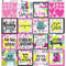 Reminisce Square Cardstock Stickers 12"X12" - Joie de Vivre*