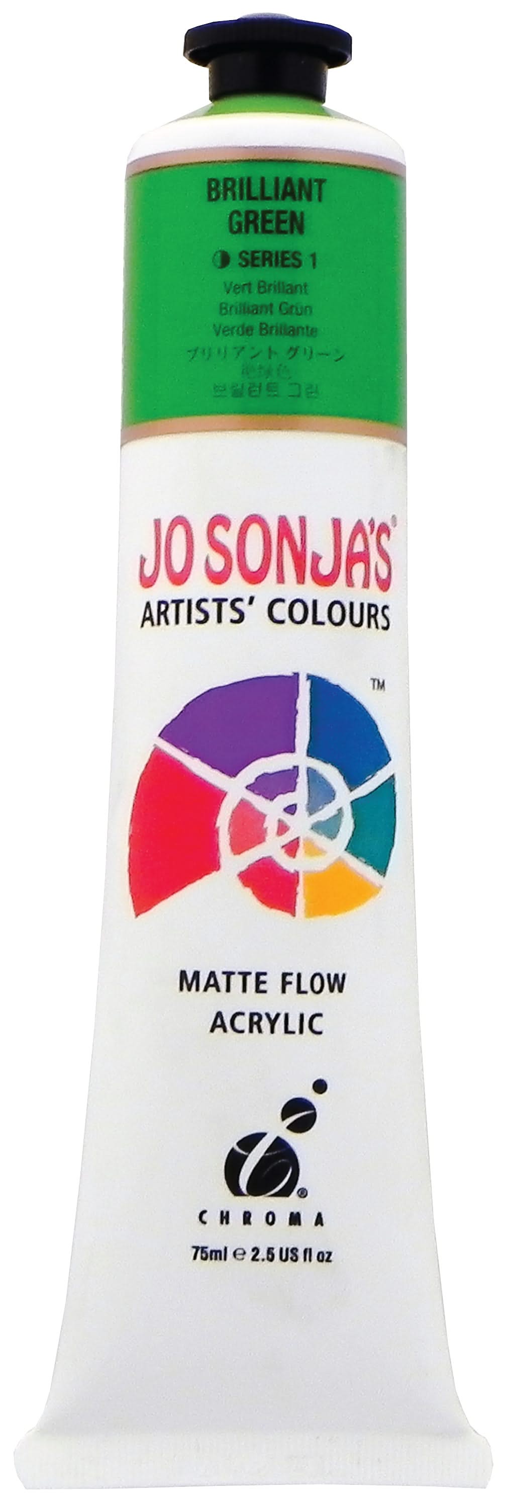 Jo Sonja Acrylic Paint 75ml - S1 - Brilliant Green – CraftOnline