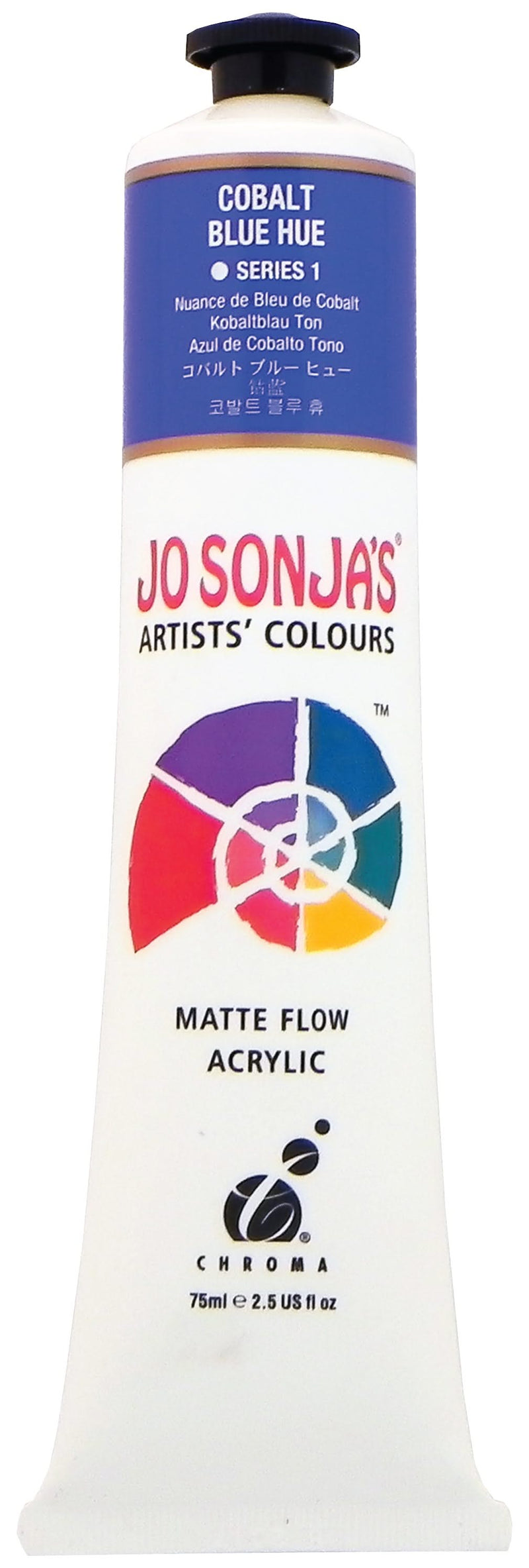Jo Sonja Acrylic Paint 75ml - S1 - Cobalt Blue Hue