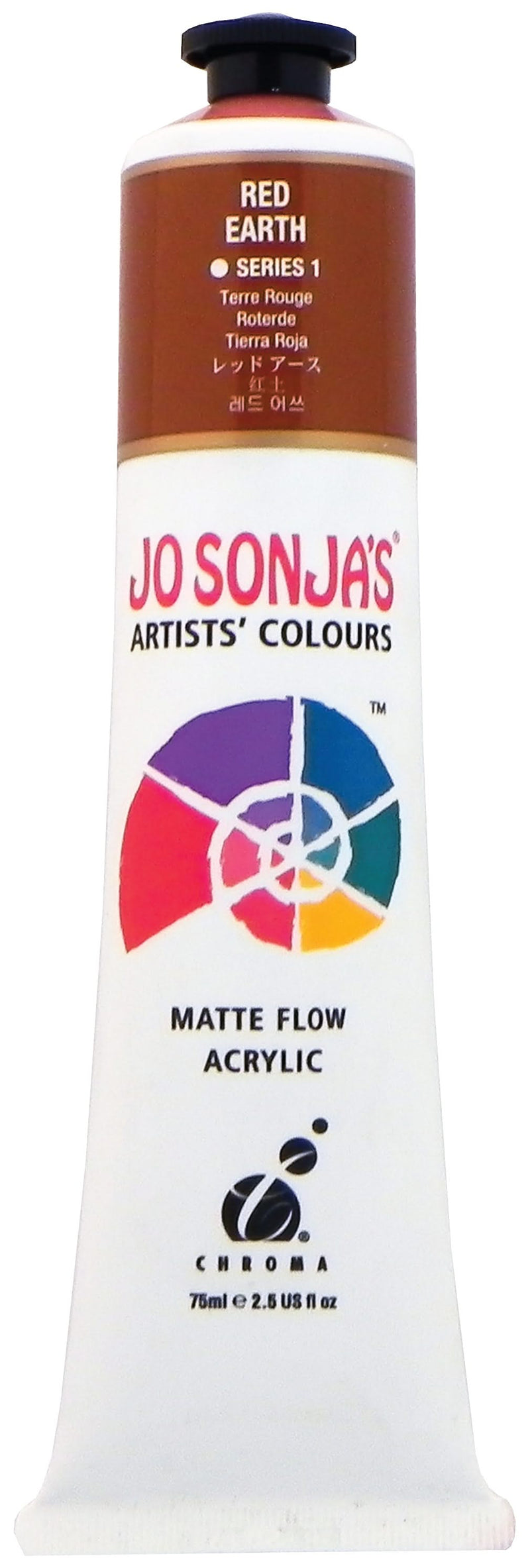 Jo Sonja Acrylic Paint S1 Red Earth 75ml