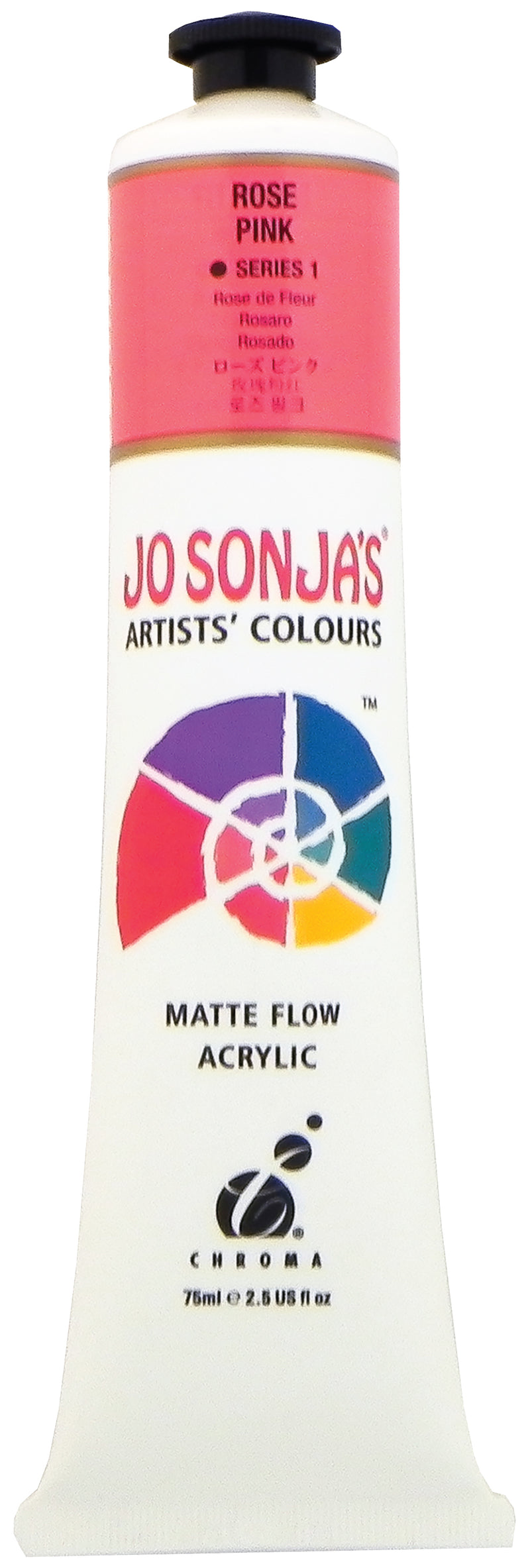 Jo Sonja Acrylic Paint  S1 - Rose Pink 75ml