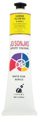 Jo Sonja Acrylic Paint 75ml - S3 - Cadmium Yellow Mid