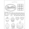 Stamperia Soft Maxi Mold 8.5in x 11.5in - Classic Sweety*