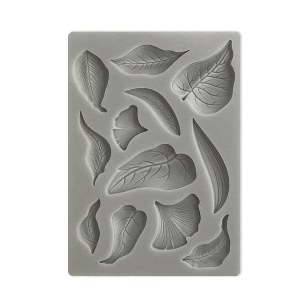 Stamperia Silicone Mould A6 - Sunflower Art Leaves