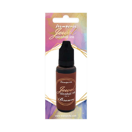 Stamperia Jewel Alcohol Ink 20ml - Brown*^  LIMIT 1 PER ORDER