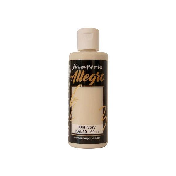 Stamperia Allegro Paint 60ml Old Ivory