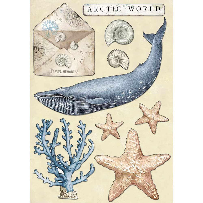 Stamperia Wooden Shapes - A5 Arctic World, Arctic Antarctic*