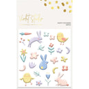 Violet Studio Puffy Stickers Blossoms And Bunnies