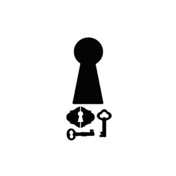 Stamperia - Stencil - Lock And Key