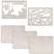 Ciao Bella Album Binding Art Shaped & Carved Pages 5 pack - Baby Treasure, 8.625"X6.25"*