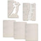 Ciao Bella Album Binding Art Shaped & Carved Pages 5 pack - Dancing, 6.25"X8.625"*