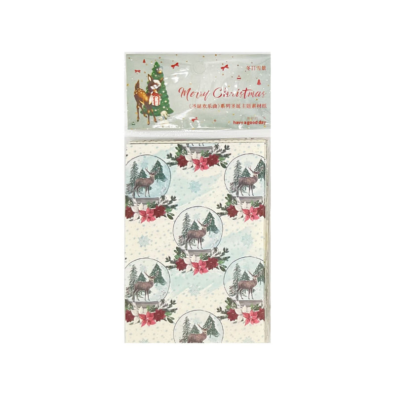 Poppy Crafts Christmas Scrapbooking Paper Collection 50-pack - Winter Nights*