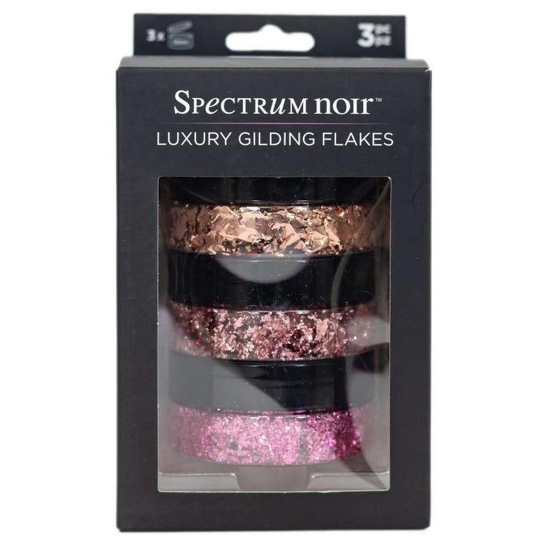 Spectrum Noir Luxury Gilding Flakes 50ml 3/Pkg Blush*