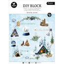 Studio Light Essentials DIY Block Paper 32 pack  Nr. 60, Winter Scene*