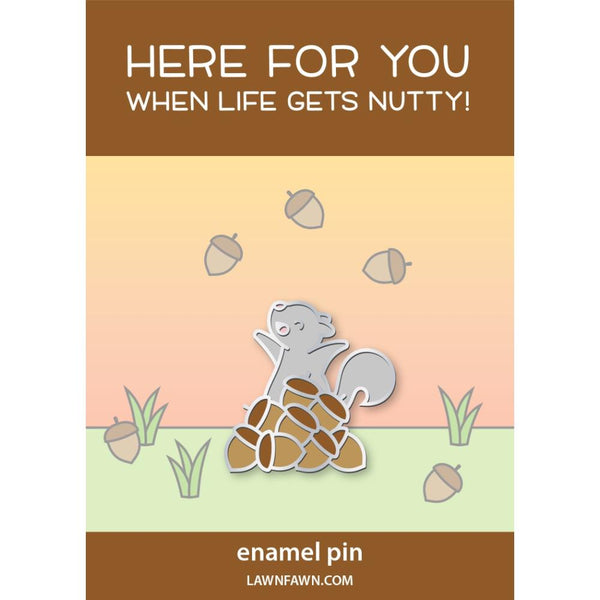 Lawn Ornaments Enamel Pin - Nuts About You*