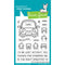 Lawn Fawn Clear Stamps 3in x 4in - Car Critters