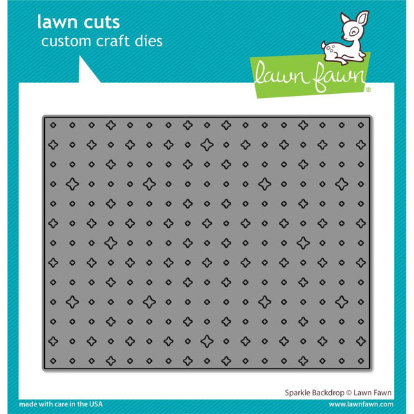 Lawn Cuts Custom Craft Die - Sparkle Backdrop*