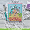 Lawn Cuts Custom Craft Die - Scripty Birthday