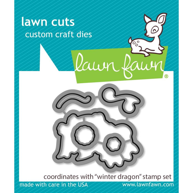 Lawn Cuts Custom Craft Die - Winter Dragon*