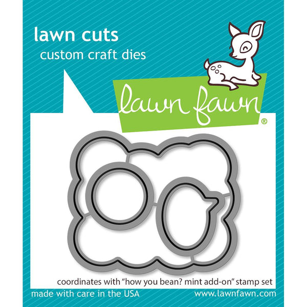 Lawn Cuts Custom Craft Die - How You Bean? Mint Add-On*