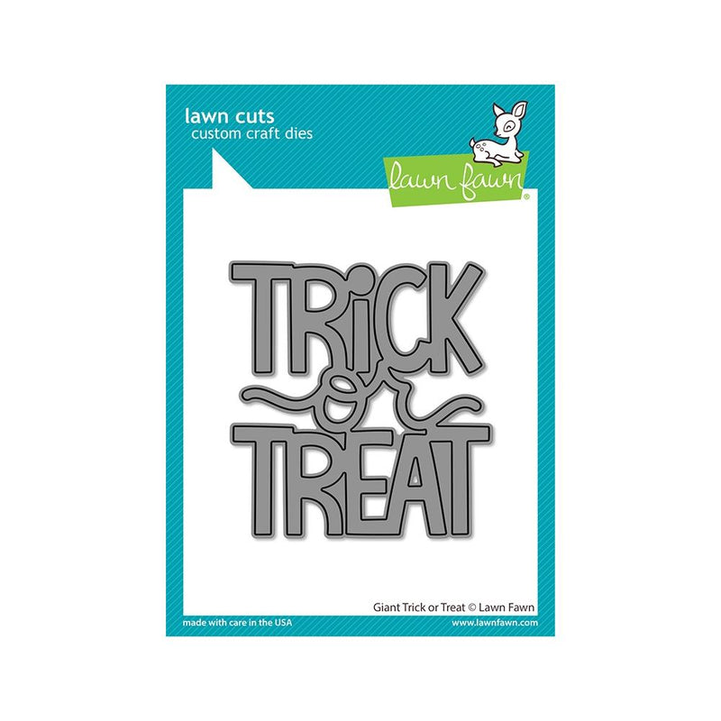 Lawn Cuts Custom Craft Die - Giant Trick Or Treat*