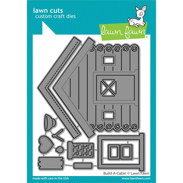 Lawn Cuts Custom Craft Die Build-A-Cabin*