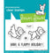 Lawn Fawn Set Di Timbri Trasparenti – Holiday Party Animal (21 Pezzi) Per Scrapbooking