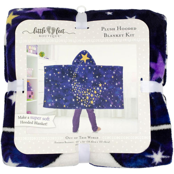 Fabric Editions Little Feet Boutique Blanket Kit - Celestial