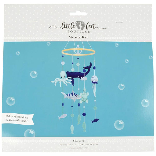 Fabric Editions Little Feet Boutique Mobile Kit - Sea Life