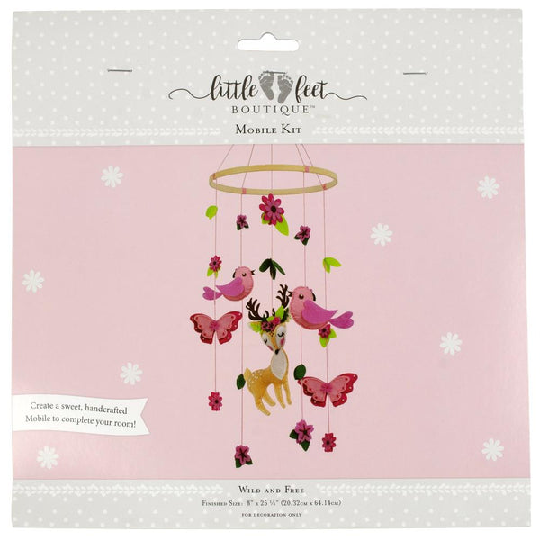 Fabric Editions Little Feet Boutique Mobile Kit  - Wild And Free