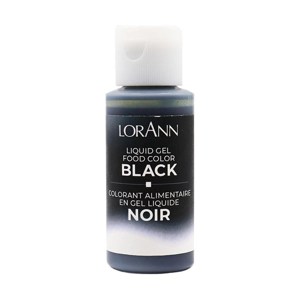 LorAnn Oils Liquid Gel Colour 1oz - Black